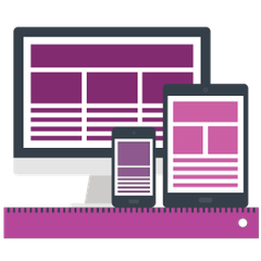 Custom website design icon
