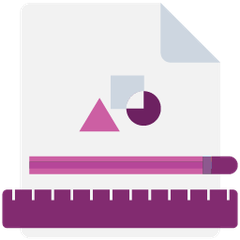 Graphic, logo and brand design icon